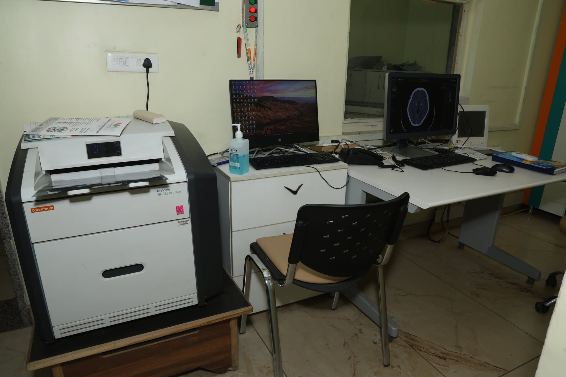 CT Scan Console